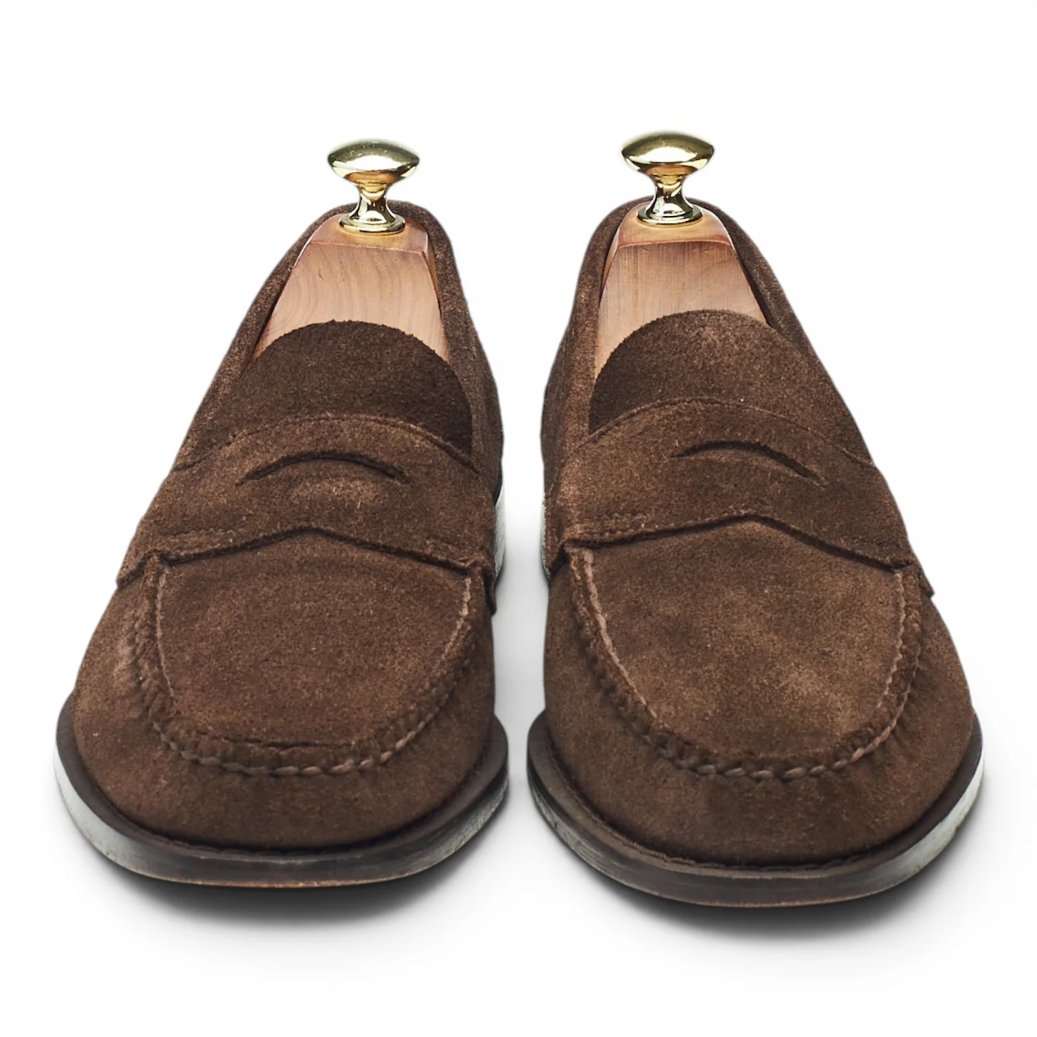 Weejuns Dark Brown Suede Loafer UK 7.5 - Image 2