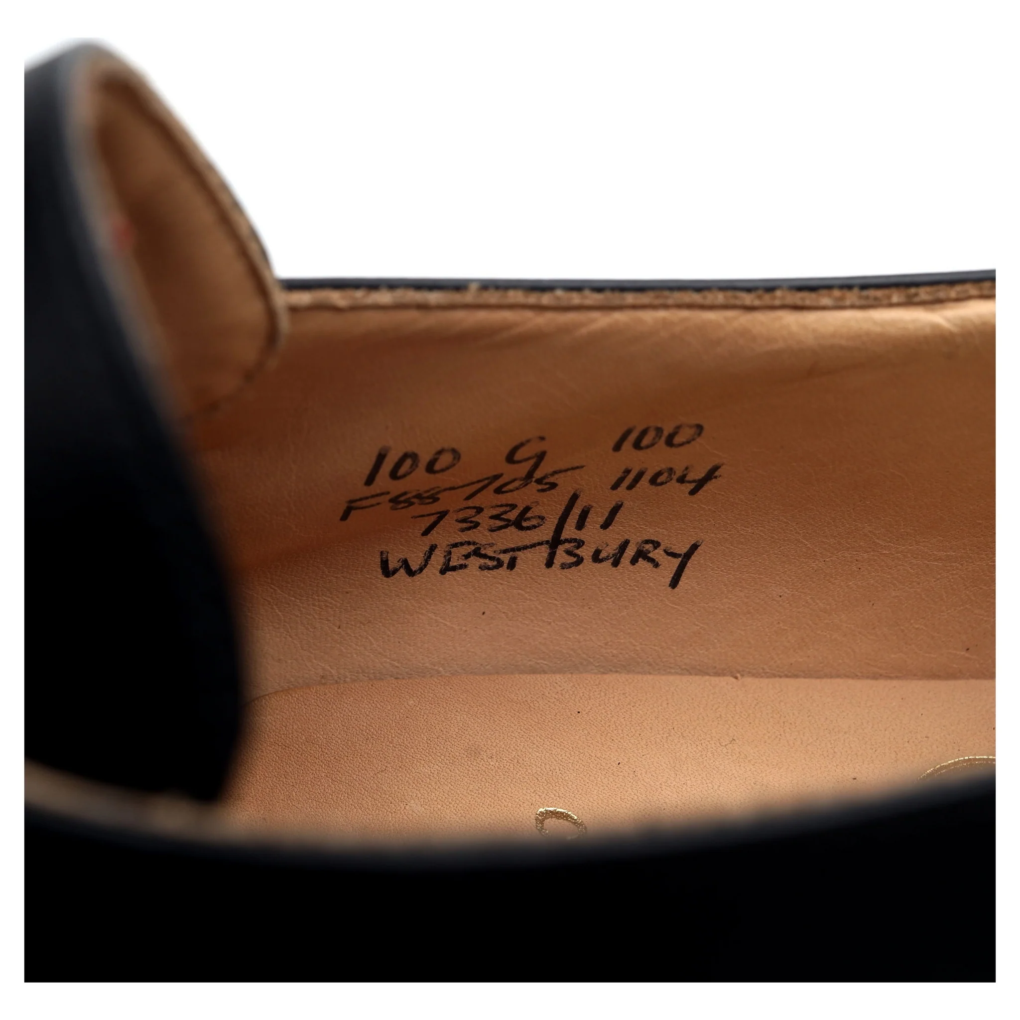 'Westbury' Black Leather Monk Strap UK 10 G - Image 8