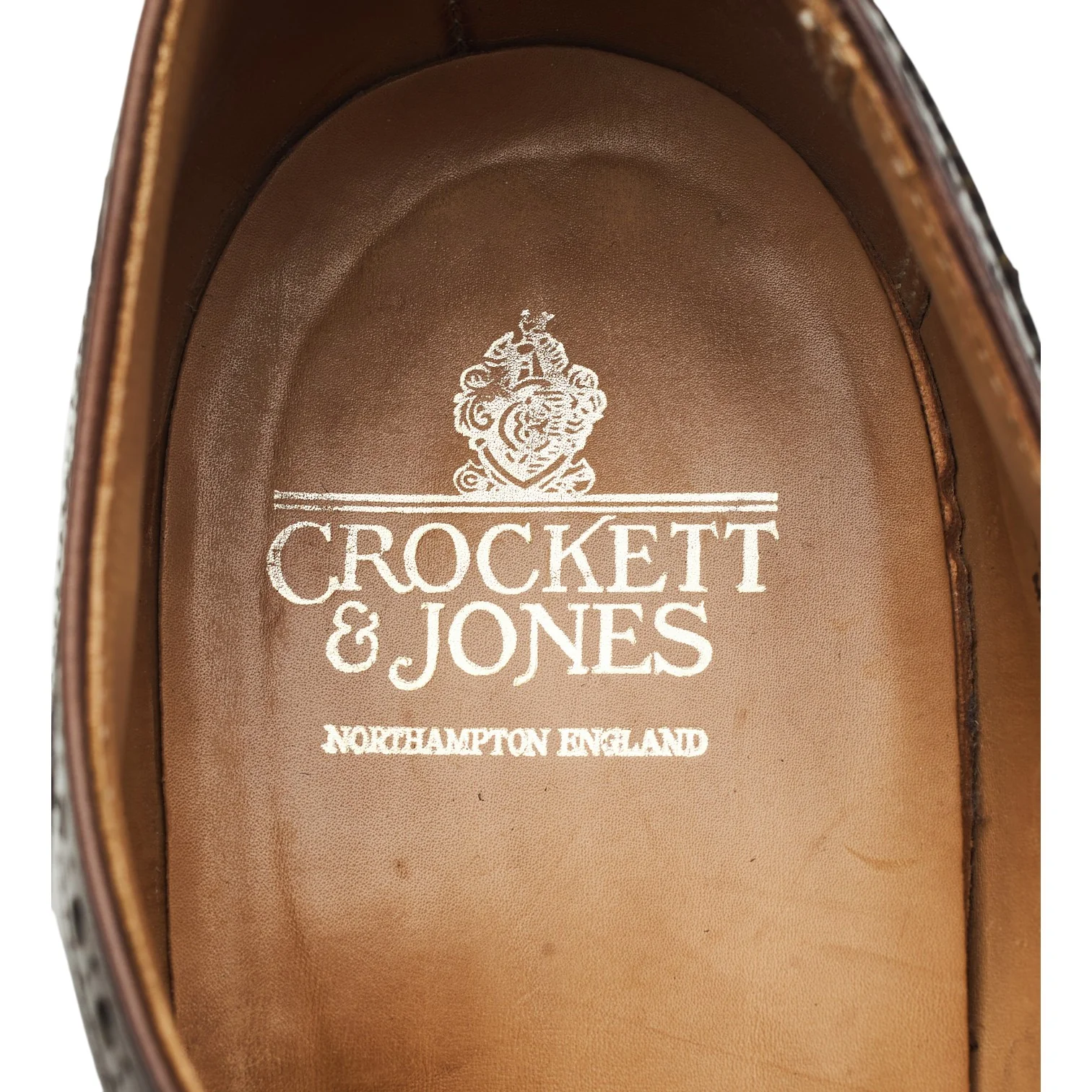 'Westfield' Dark Brown Leather Oxford Brogues UK 10 F - Image 6