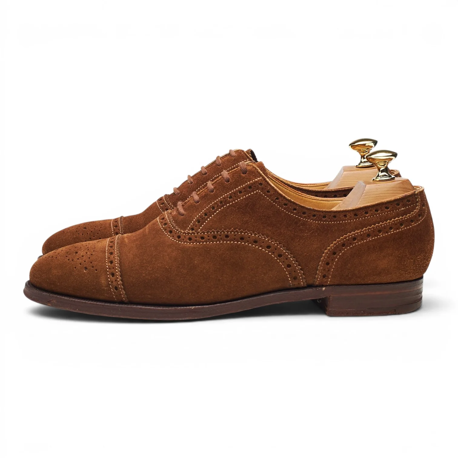 'Westfield' Snuff Brown Suede Oxford Brogues UK 6.5 E - Image 3