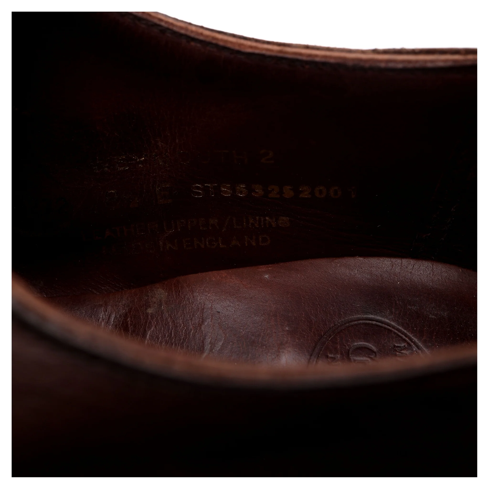 'Weymouth 2' Dark Brown Leather Oxford UK 8.5 E - Image 13