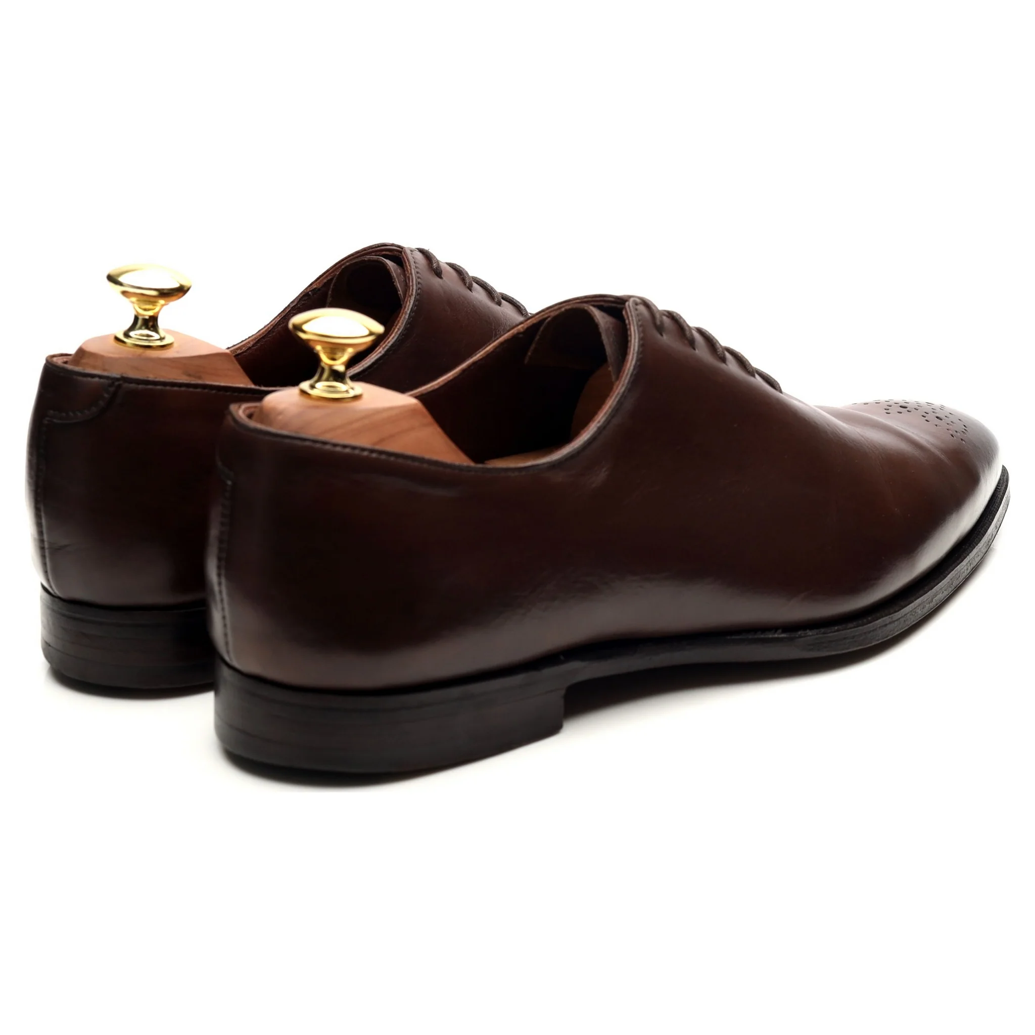 'Weymouth 2' Dark Brown Leather Oxford UK 8.5 E - Image 5