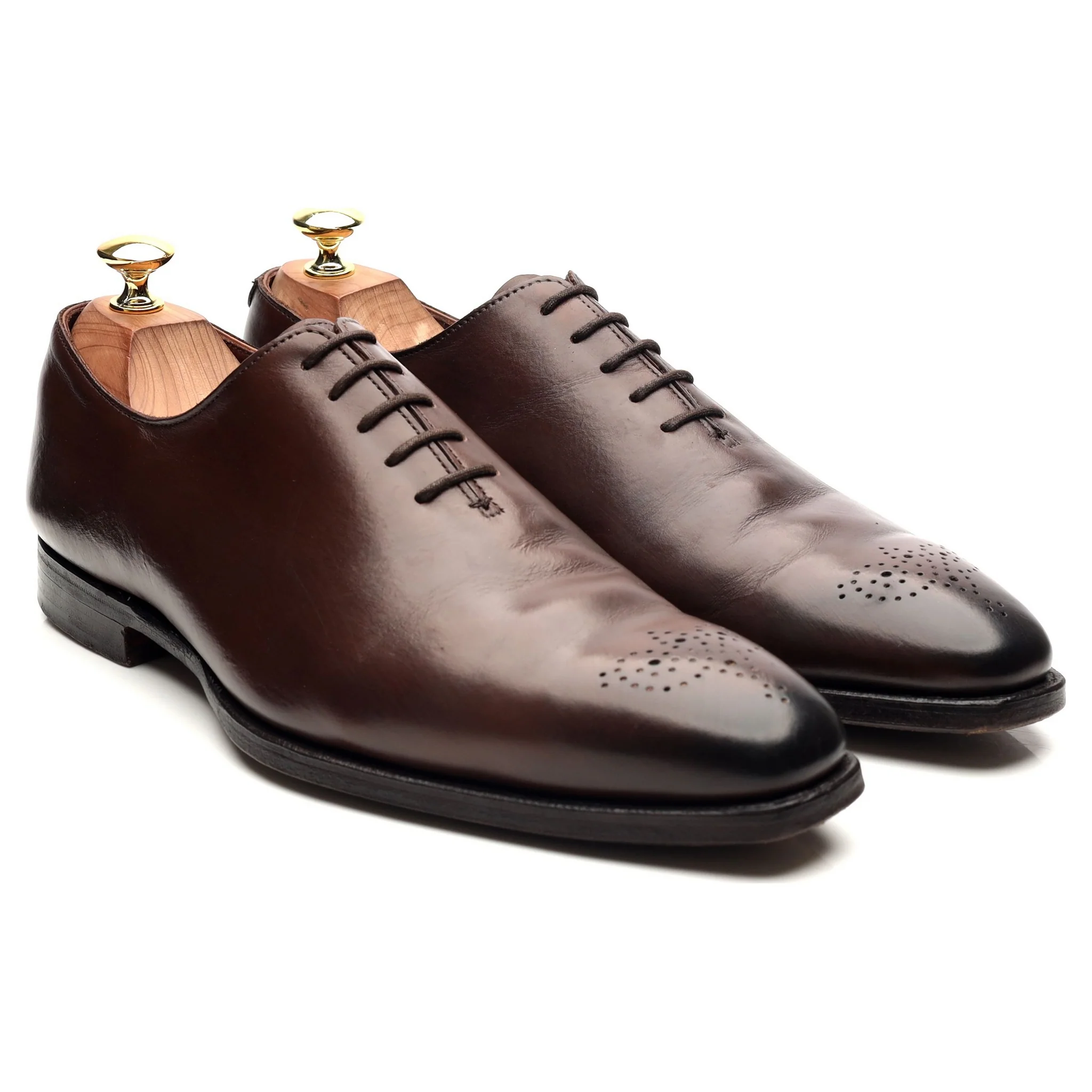 'Weymouth 2' Dark Brown Leather Oxford UK 8.5 E - Image 7