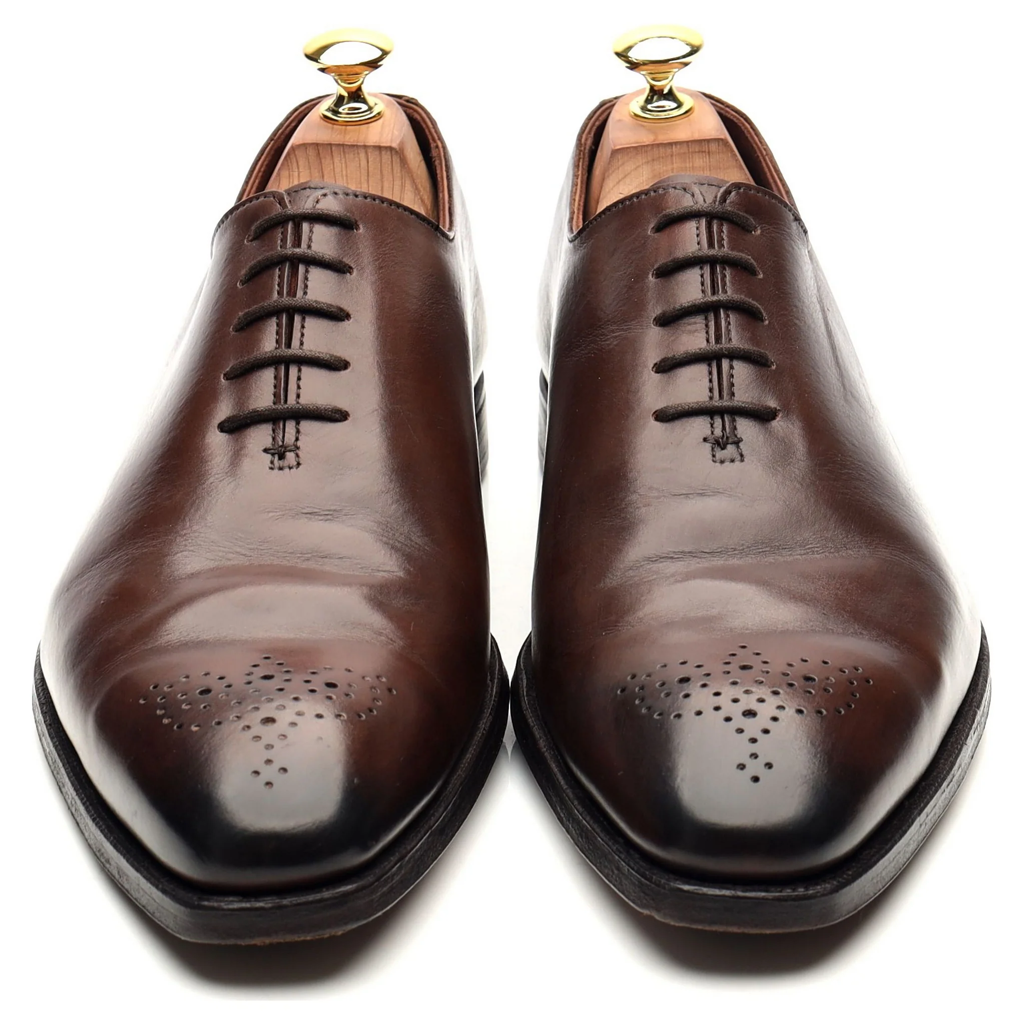 'Weymouth 2' Dark Brown Leather Oxford UK 8.5 E - Image 9