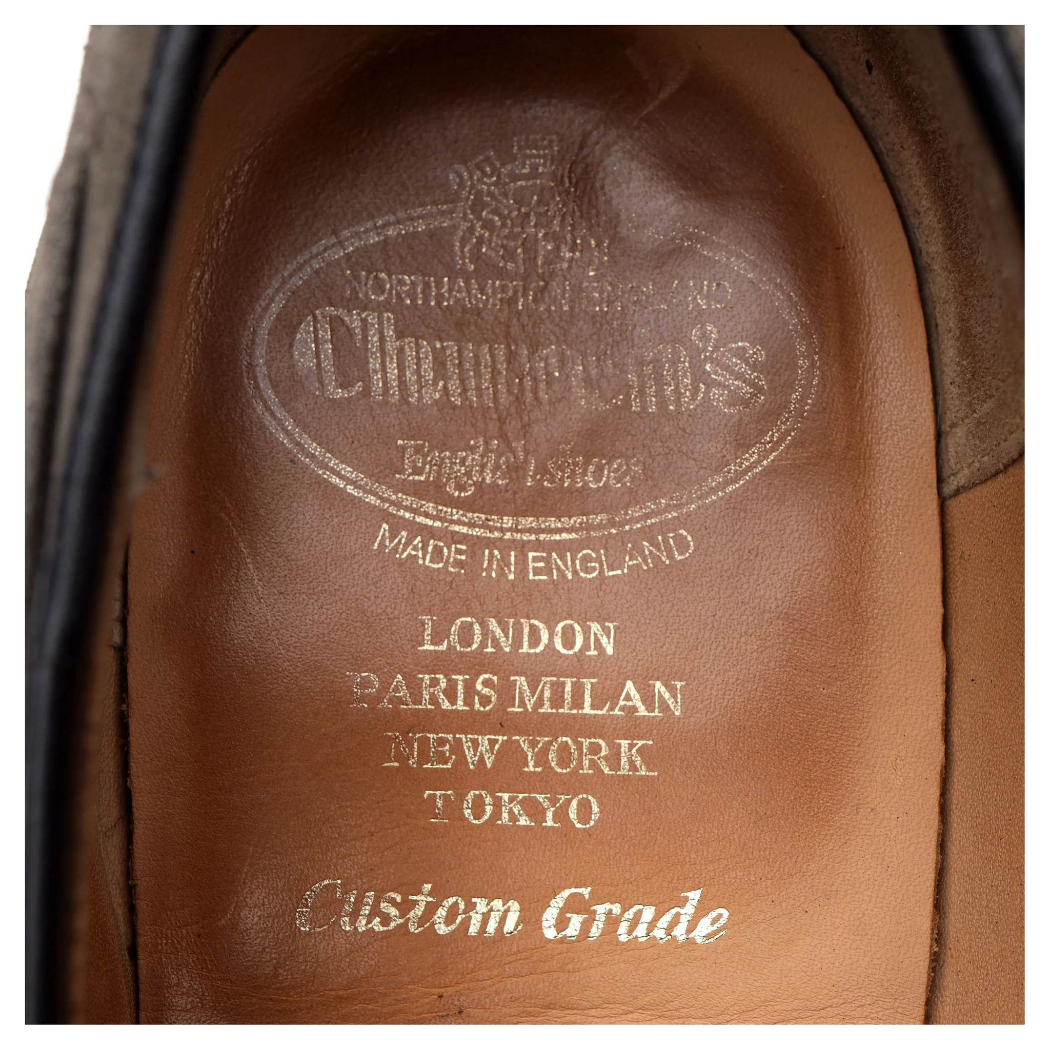 'Widnes' Stone Suede Loafers UK 9.5 G - Image 12