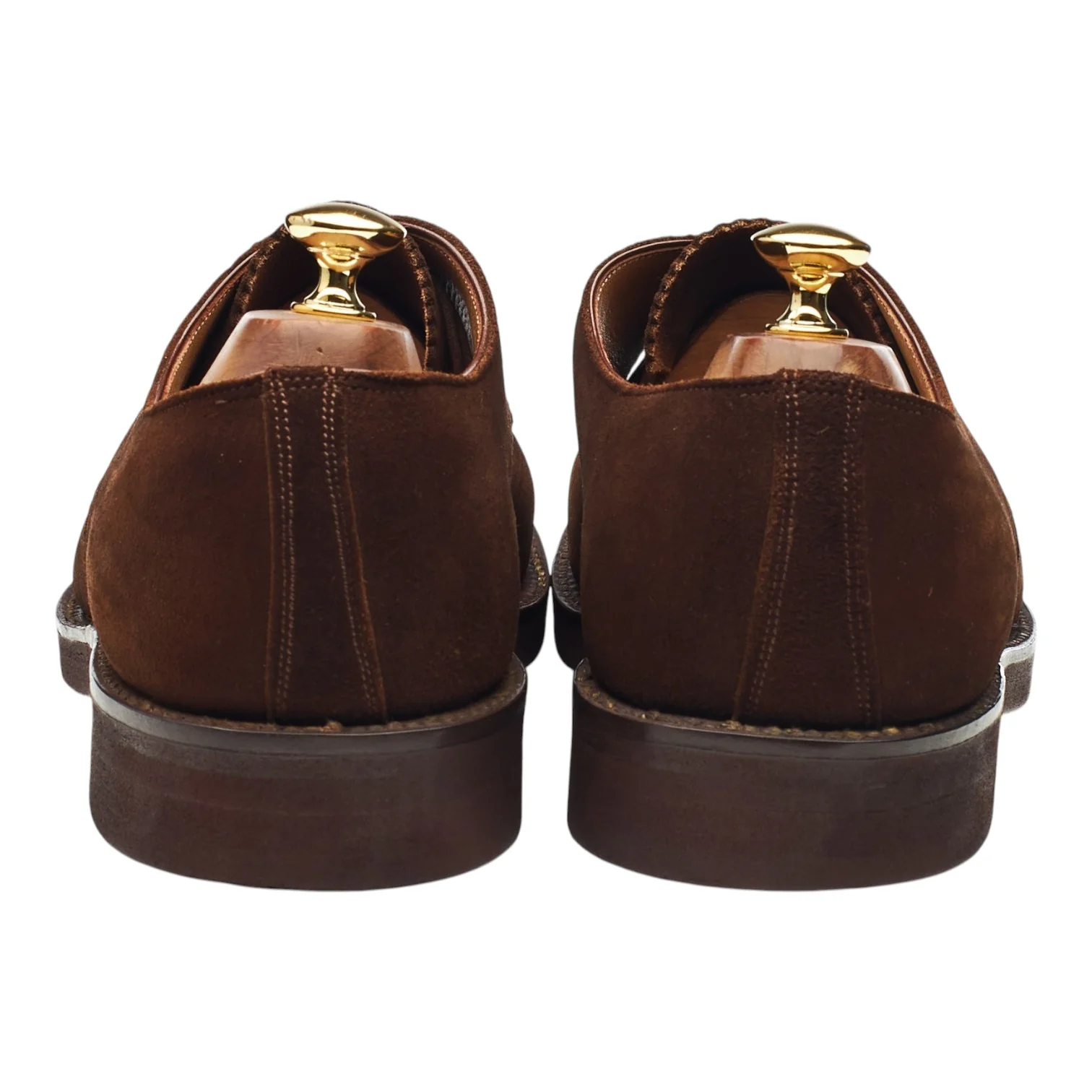 Wildsmith Dark Brown Suede Derby UK 10.5 D - Image 4