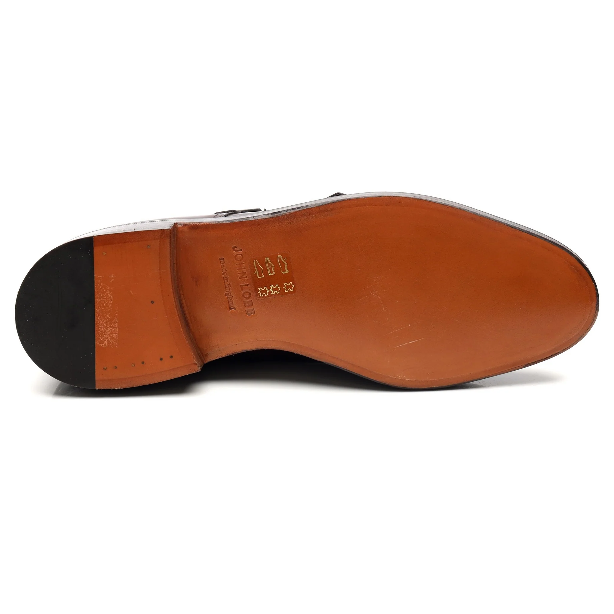 'William' Dark Brown Museum Leather Double Monk Strap UK 6.5 E - Image 12