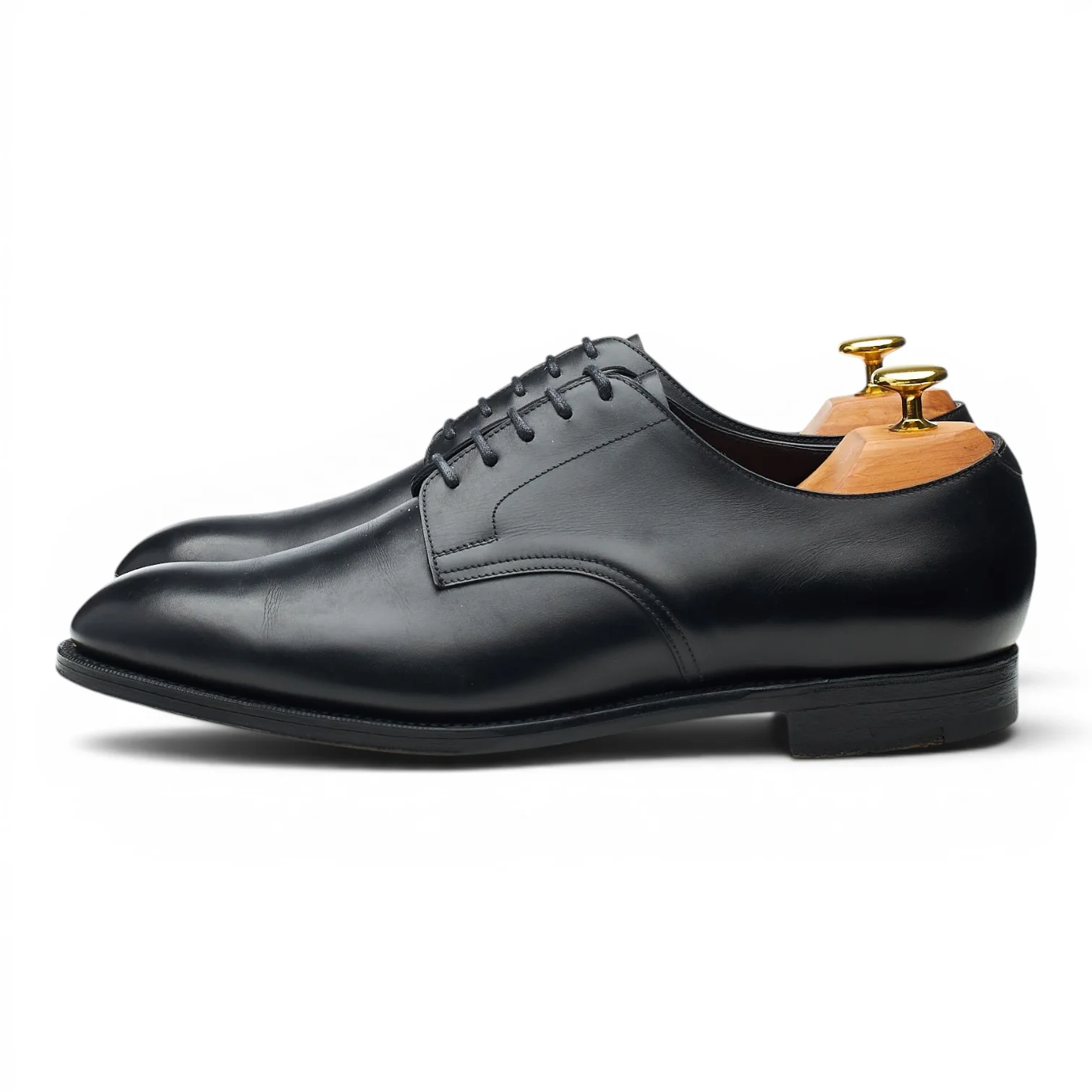 'Windermere' Black Leather Derby UK 8 E - Image 3