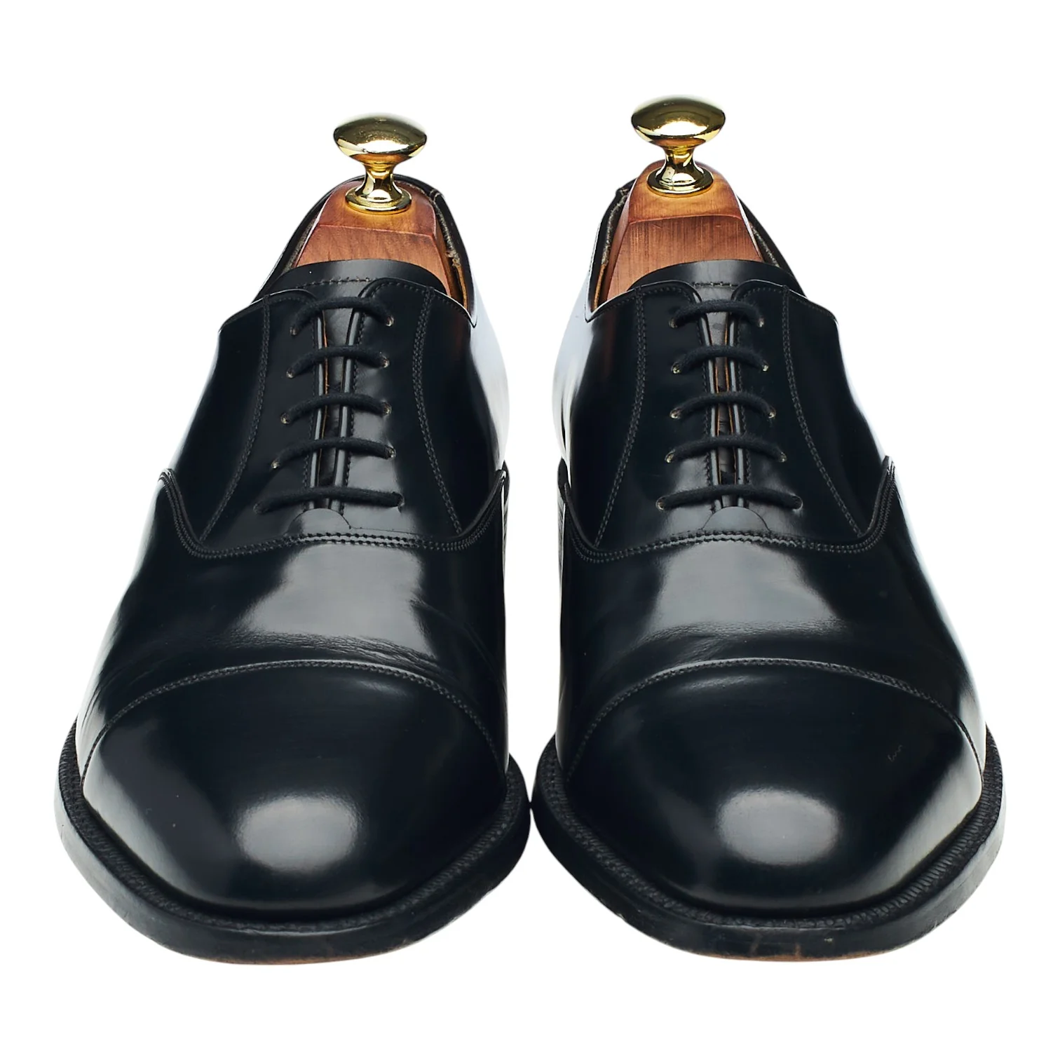 'Winsford' Black Leather Oxford UK 7 G - Image 2