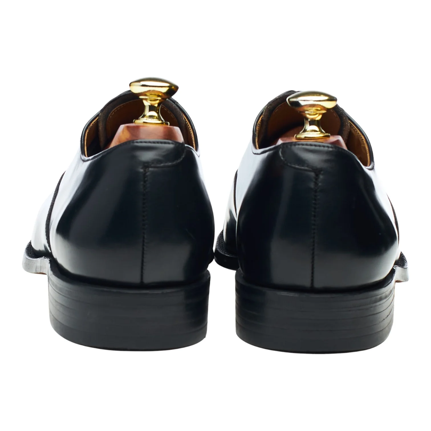 'Winsford' Black Leather Oxford UK 7 G - Image 4