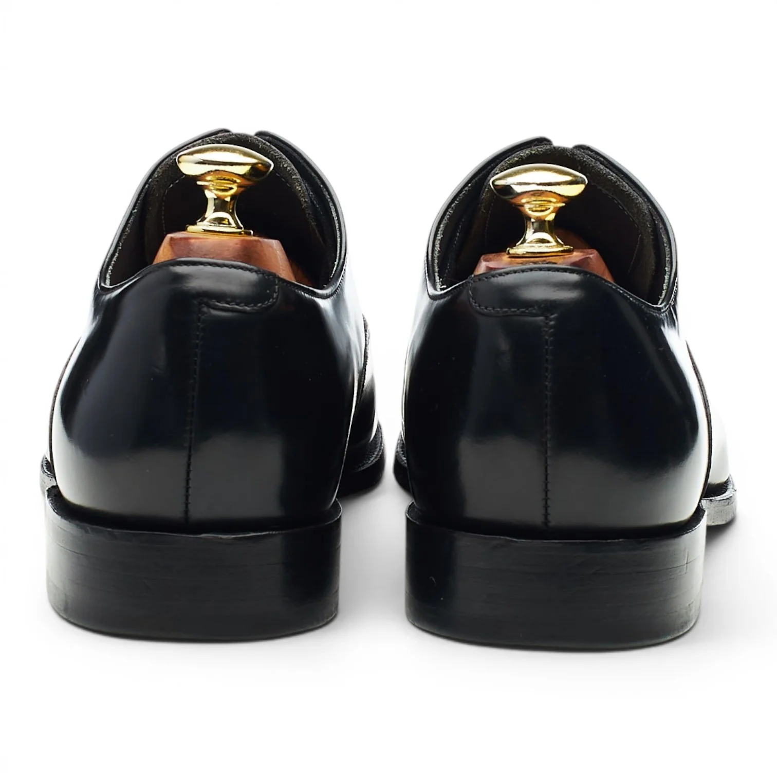 'Winsford' Black Leather Oxford UK 7 G - Image 4