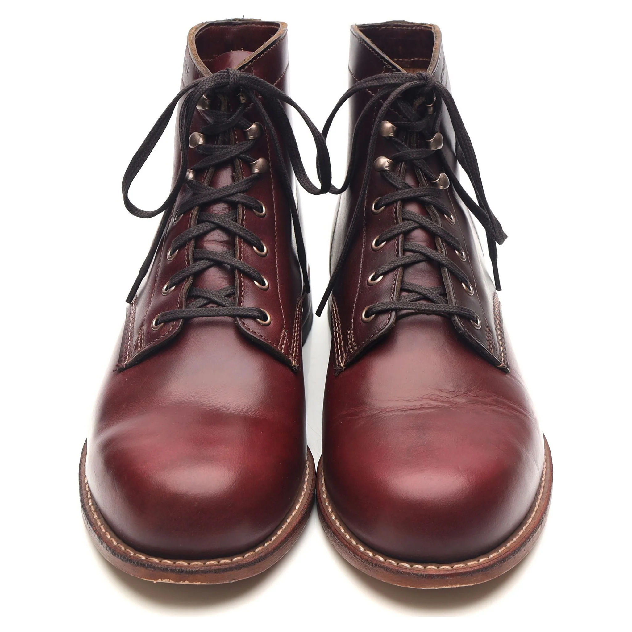 1000 Mile 'Evans' Burgundy Leather Boots UK 9.5 US 10.5 - Image 9