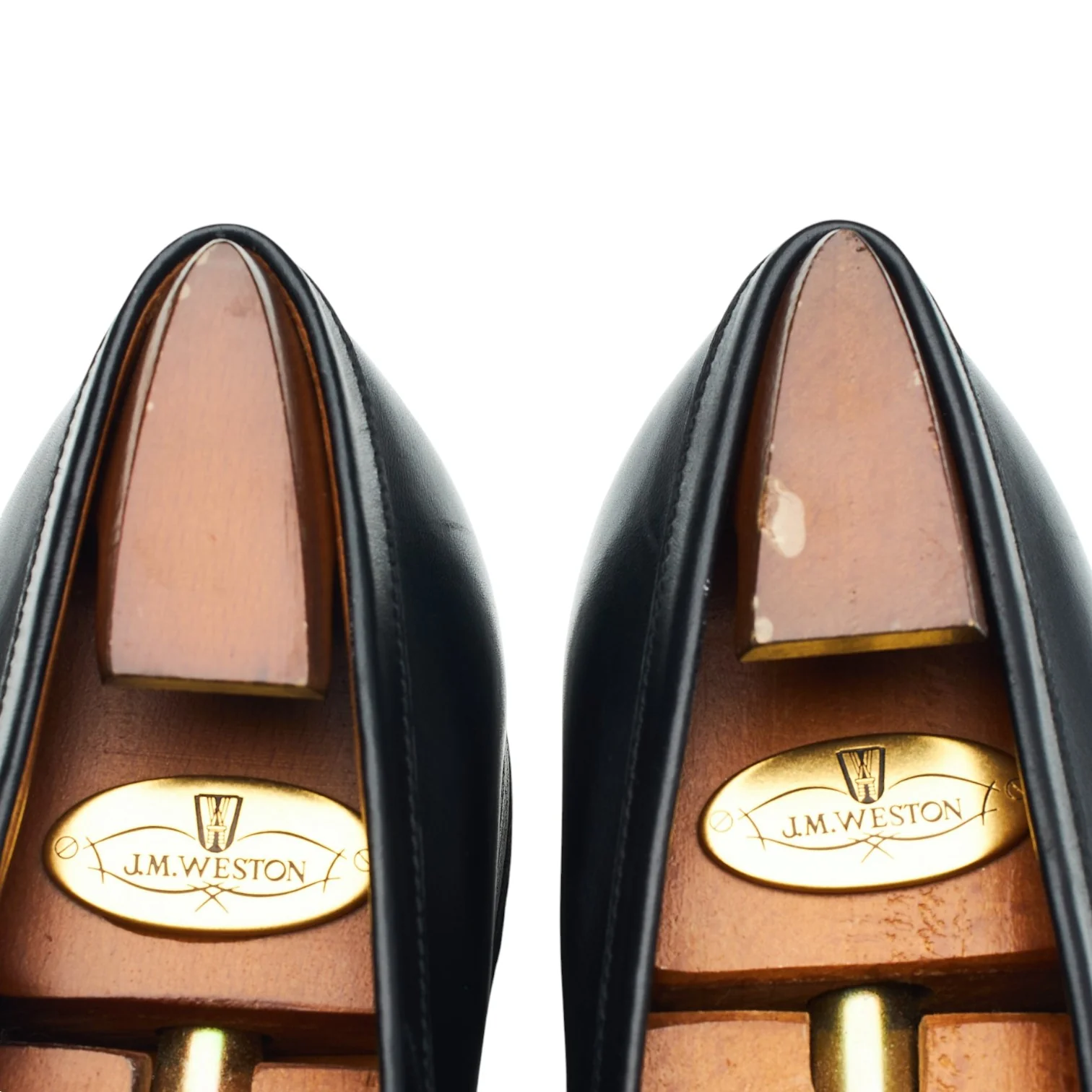 Women's '180 Mocassin' Black Leather Loafers 3.5 C UK 4.5 - Image 6
