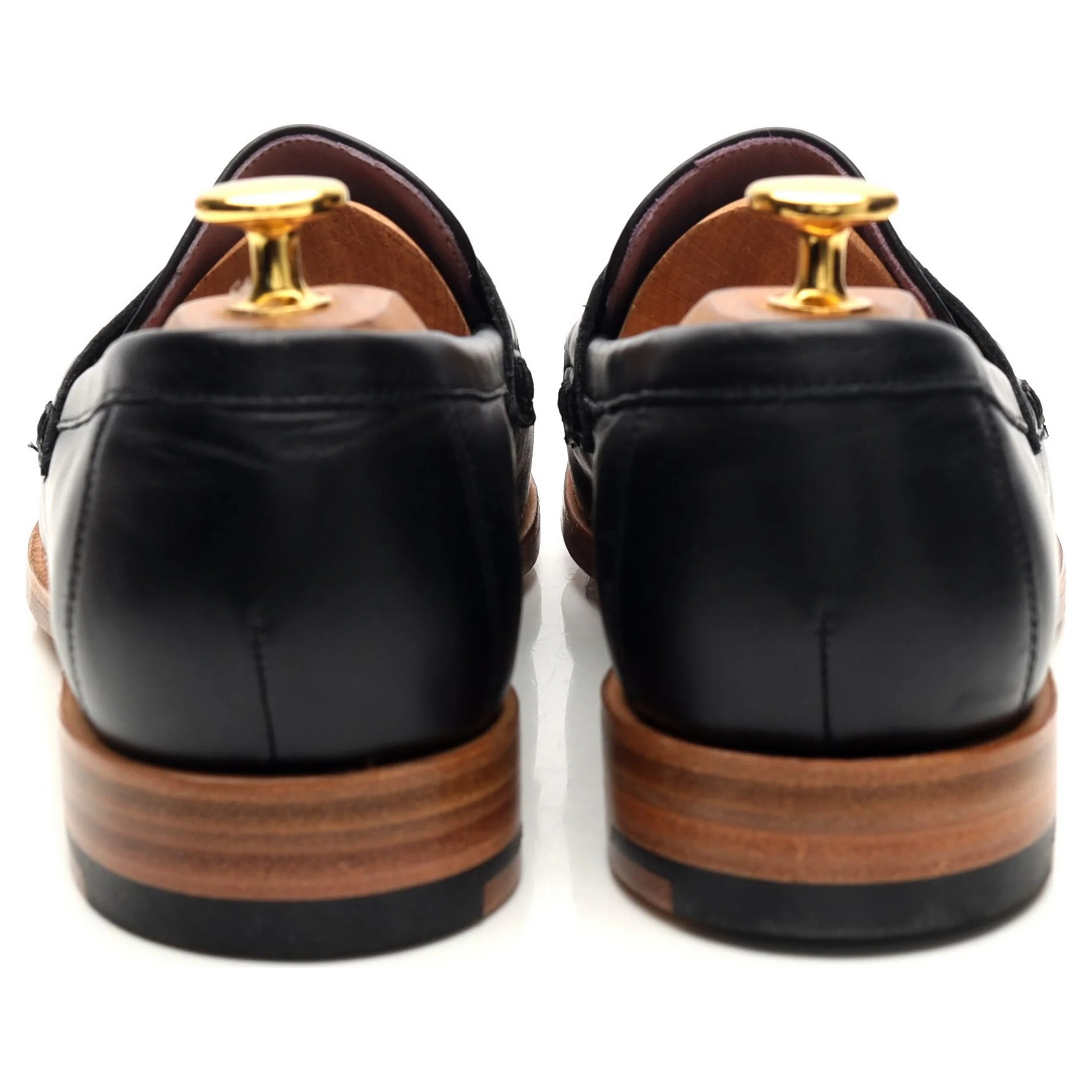 Women's 'Harriet' Black Leather Loafers UK 6.5 D - Image 4