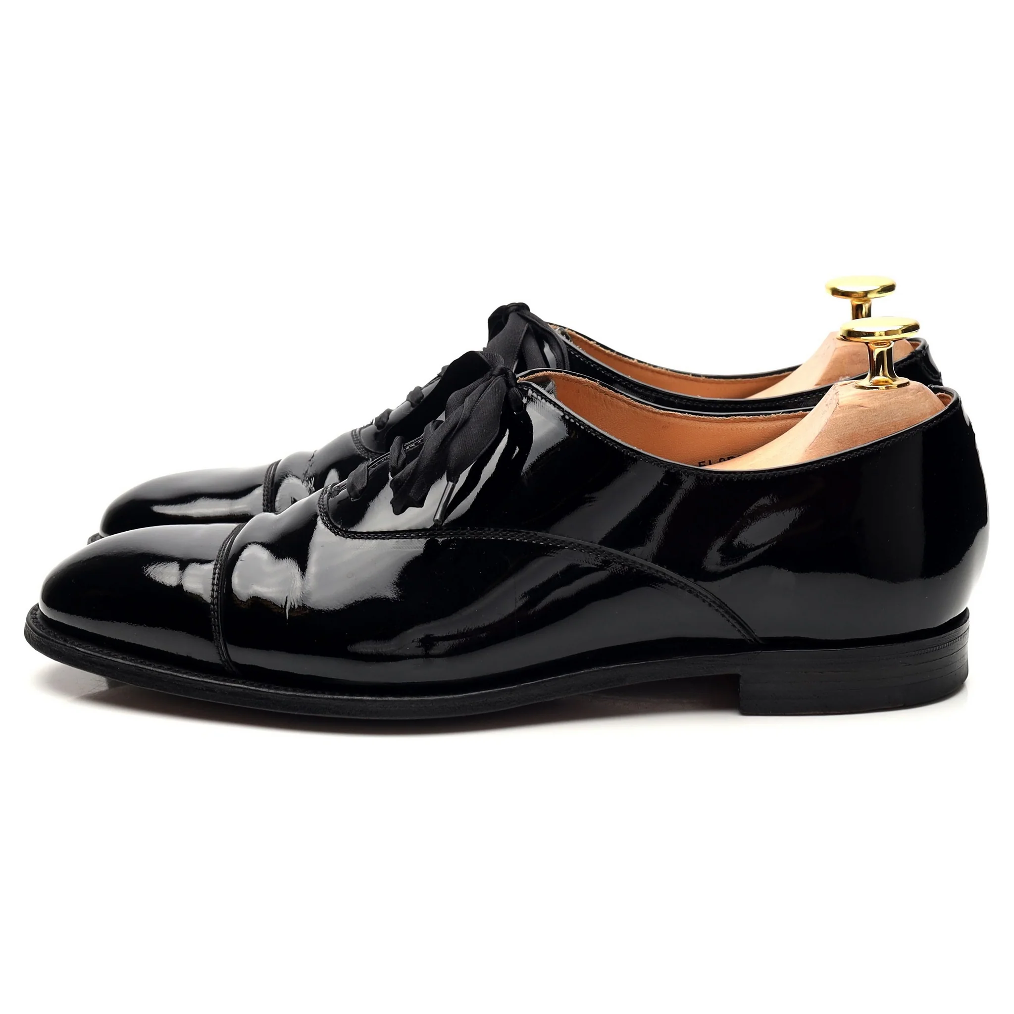 Women's 'Florence' Black Patent Leather Oxford UK 5.5 C - Image 3