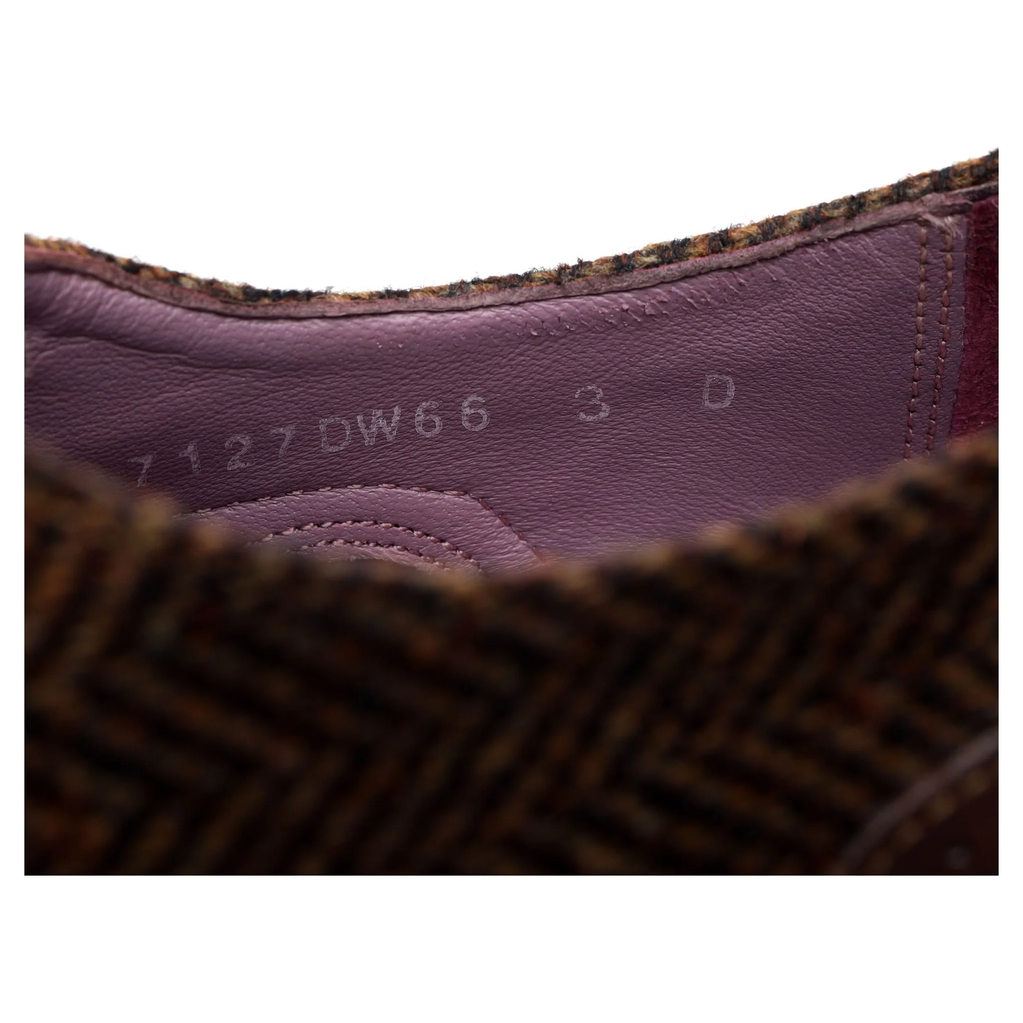 Women's 'Freya' Brown Leather Oxford UK 3 D - Image 7