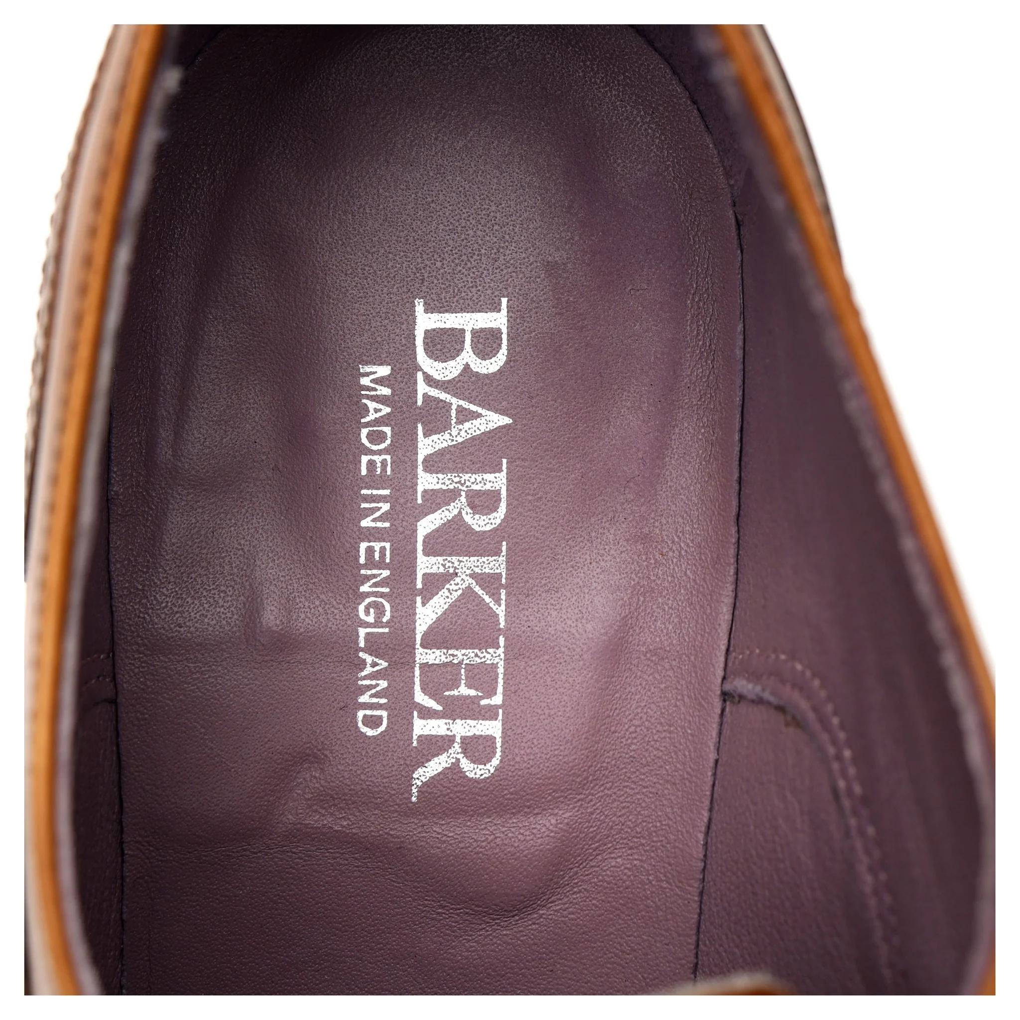 Women's 'Freya' Tan Brown Leather Oxford UK 4.5 D - Image 12
