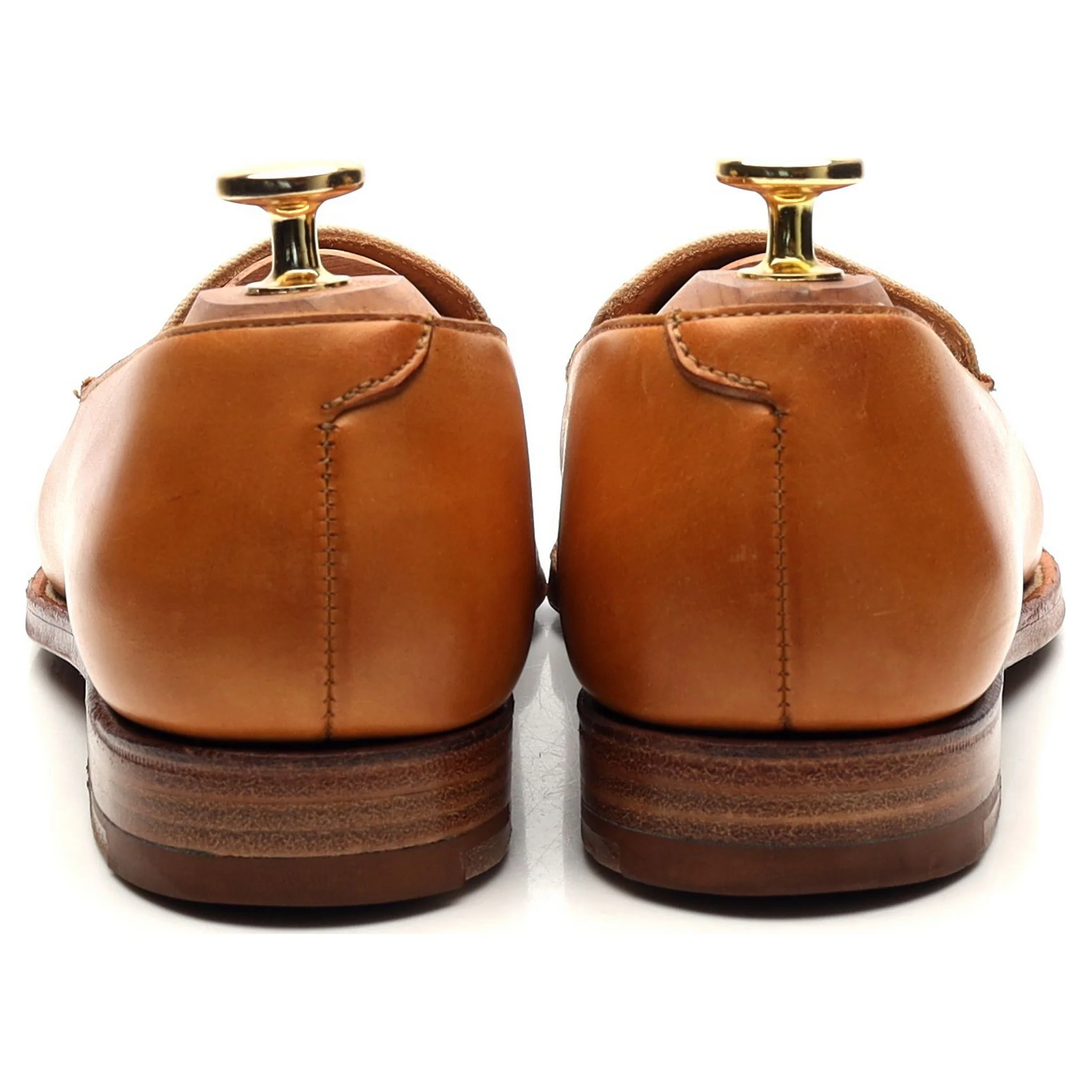 Women's 'Fulmer' Tan Brown Loafers UK 4 C - Image 4
