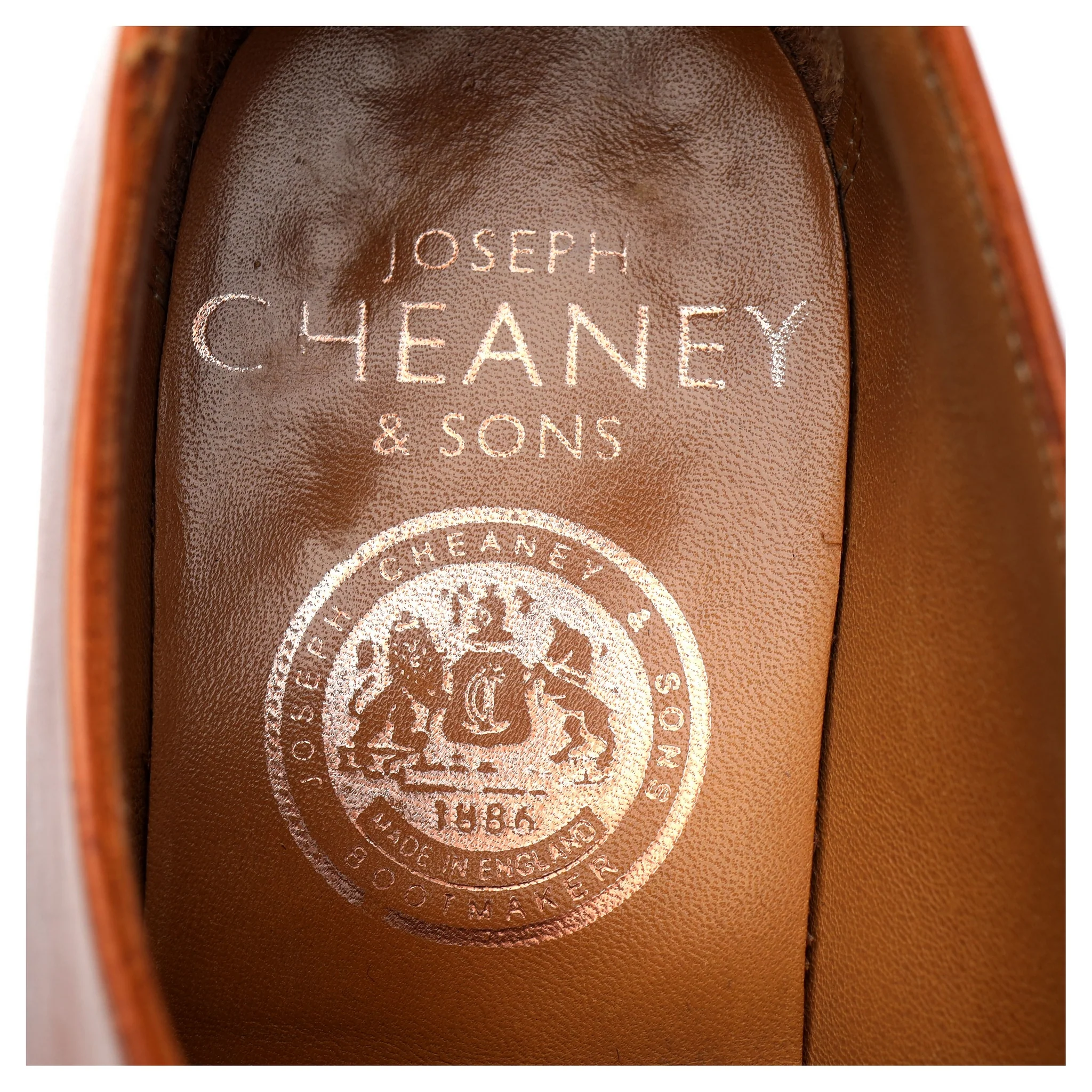 Women's 'Haverhill' Tan Brown Leather Derby UK 3.5 D - Image 6