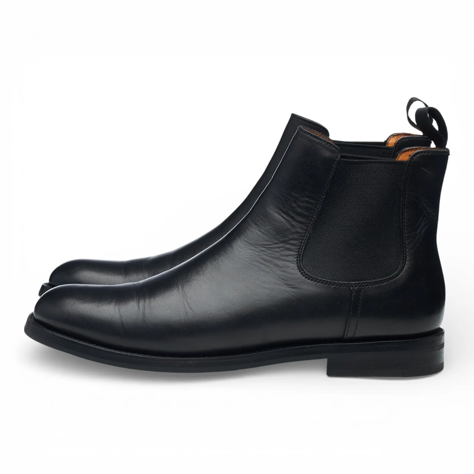 Women's 'Monmouth' Black Leather Chelsea Boots UK 3.5 EU 36.5 - Image 3