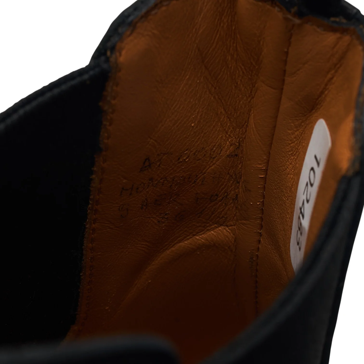 Women's 'Monmouth' Black Leather Chelsea Boots UK 3.5 EU 36.5 - Image 7