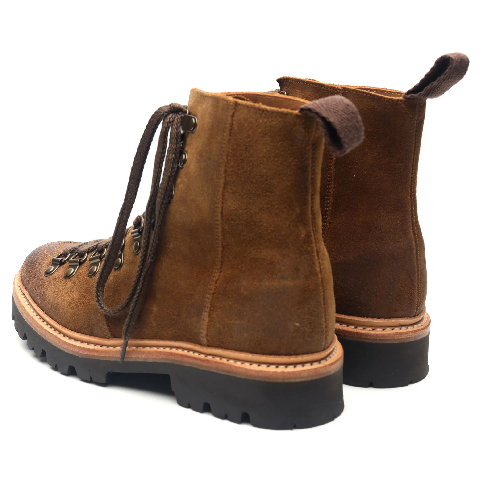 Women's 'Nanette' Brown Suede Hiker Boots UK 4 - Image 3