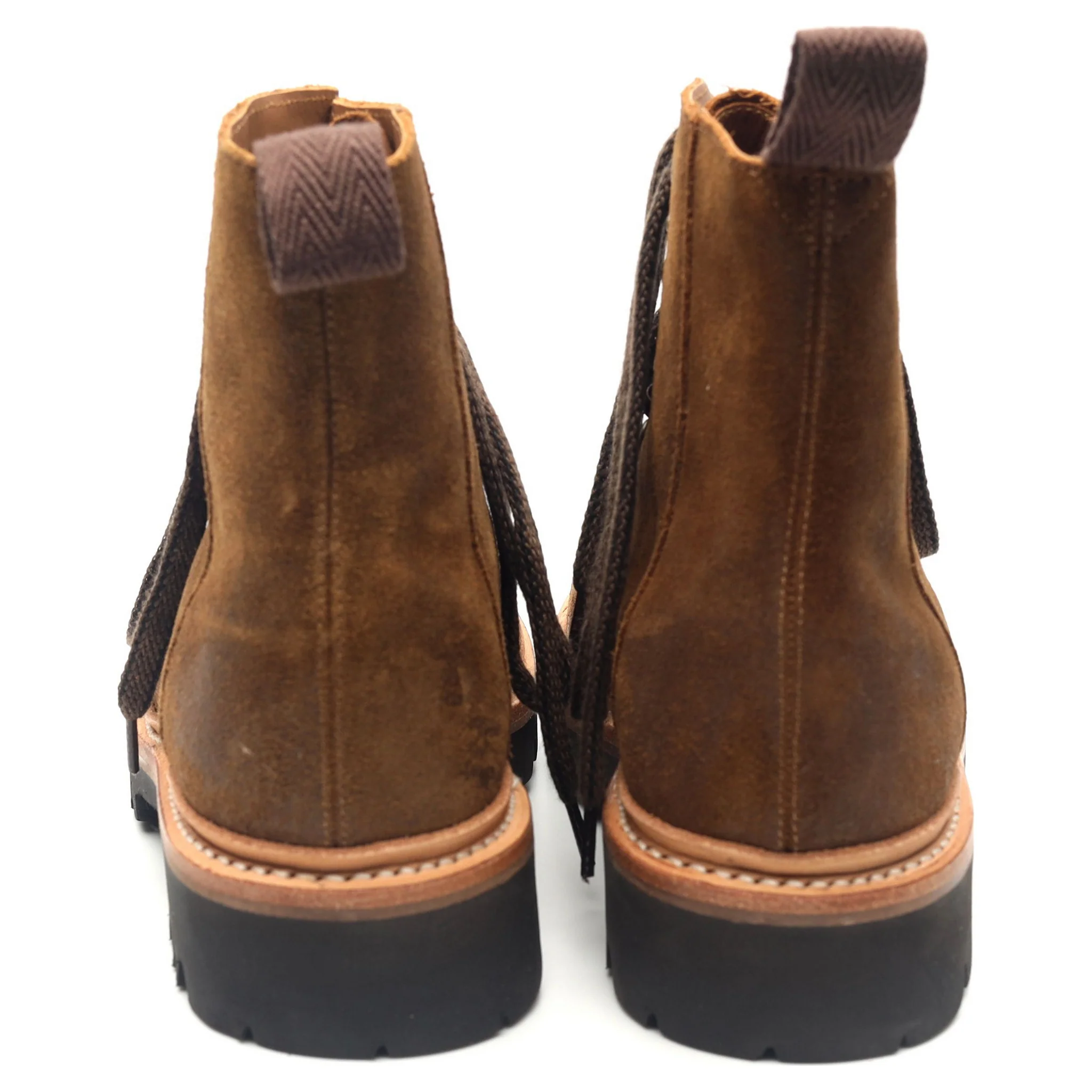 Women's 'Nanette' Brown Suede Hiker Boots UK 4 - Image 4
