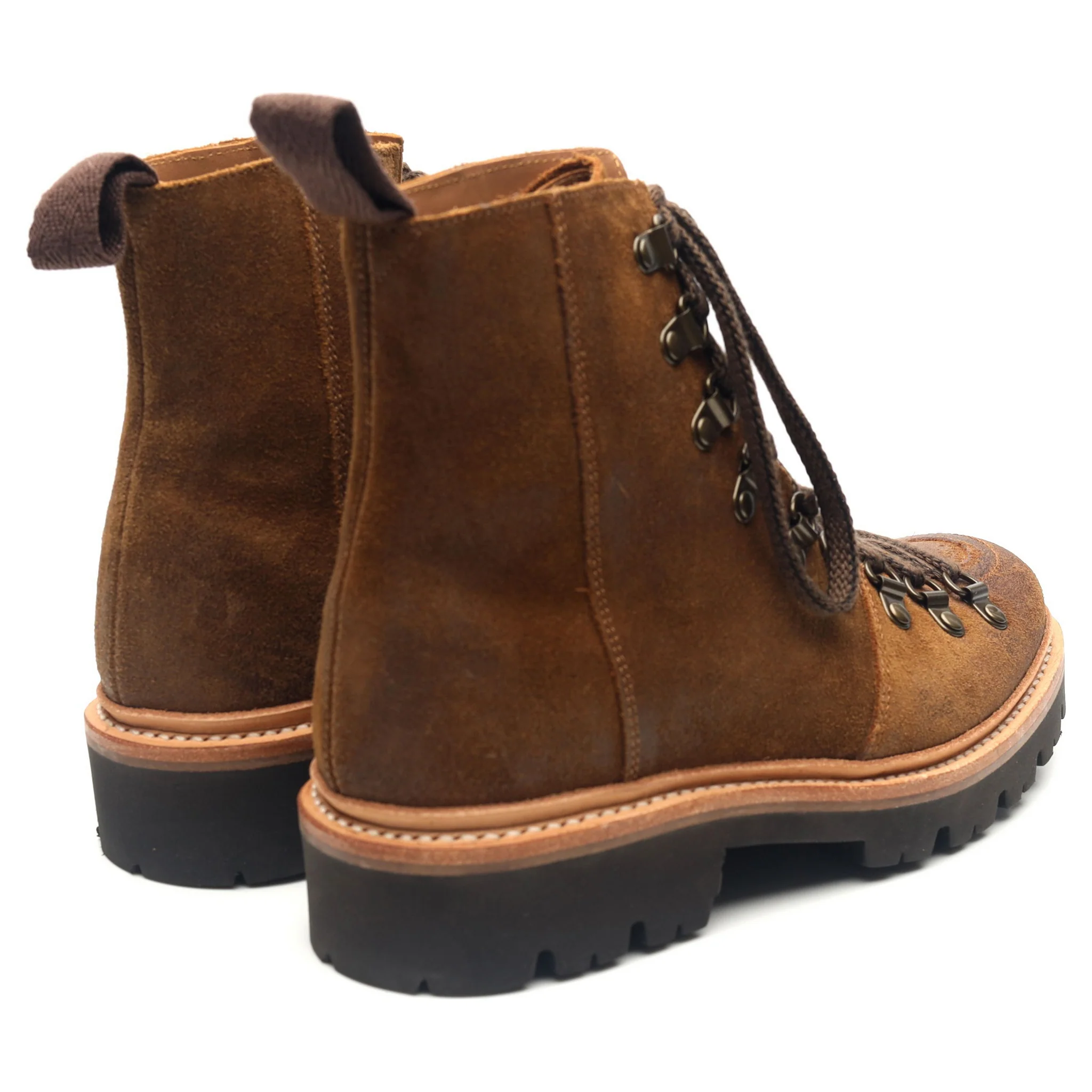 Women's 'Nanette' Brown Suede Hiker Boots UK 4 - Image 5