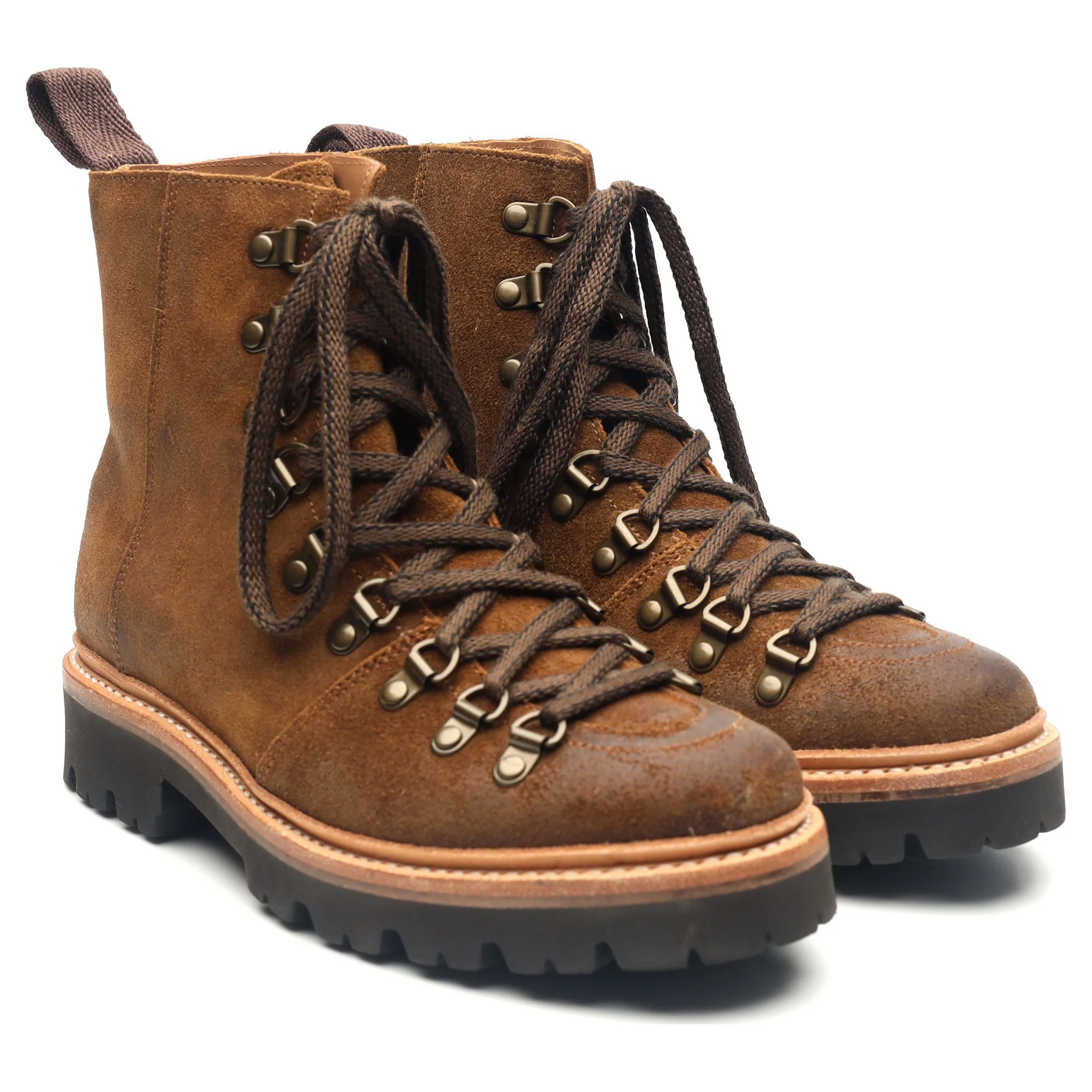 Women's 'Nanette' Brown Suede Hiker Boots UK 4 - Image 7