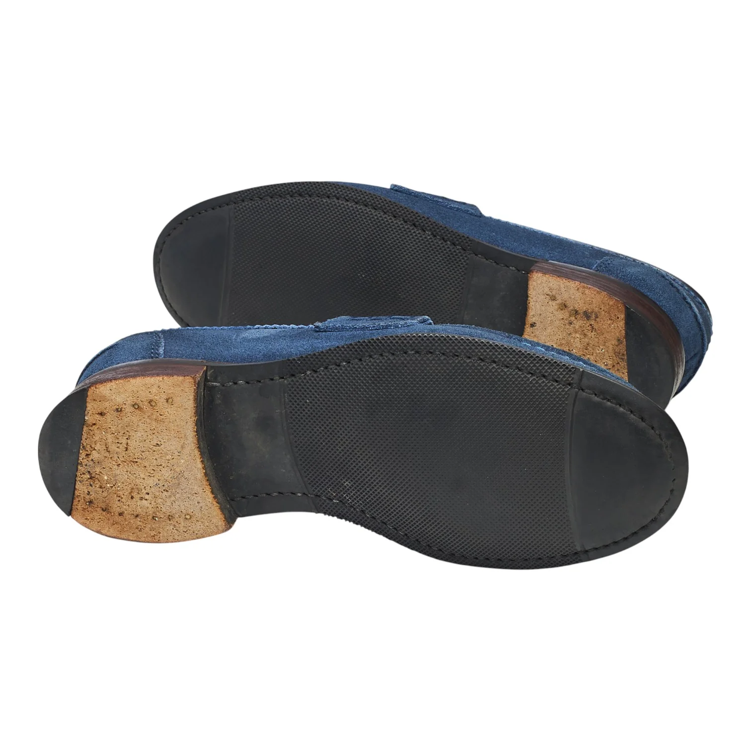 Women's 'Prudence' Blue Suede Loafers UK 3 D - Image 5
