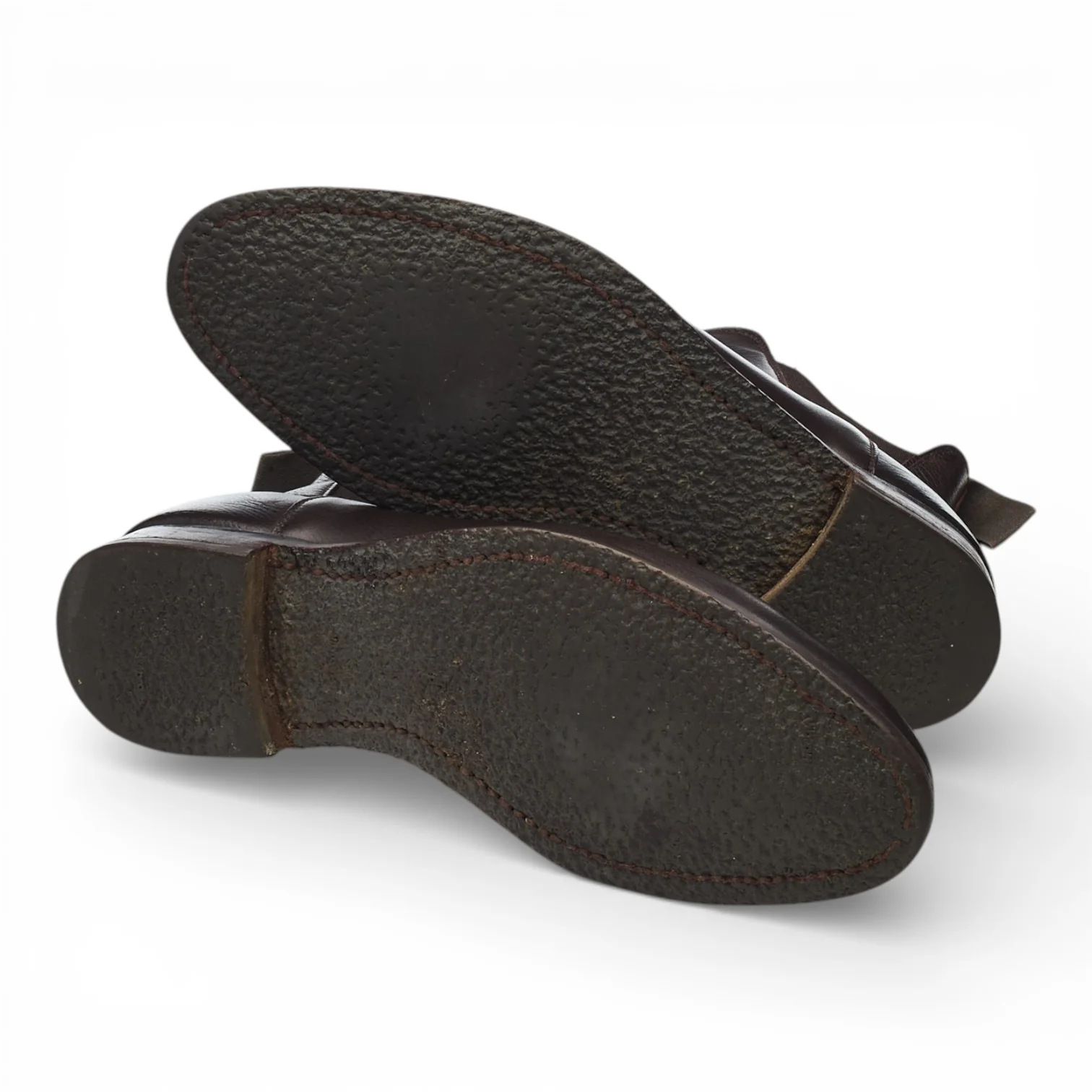 Women's 'Rachel' Dark Brown Grain Leather Chelsea Boots UK 6 C - Image 5