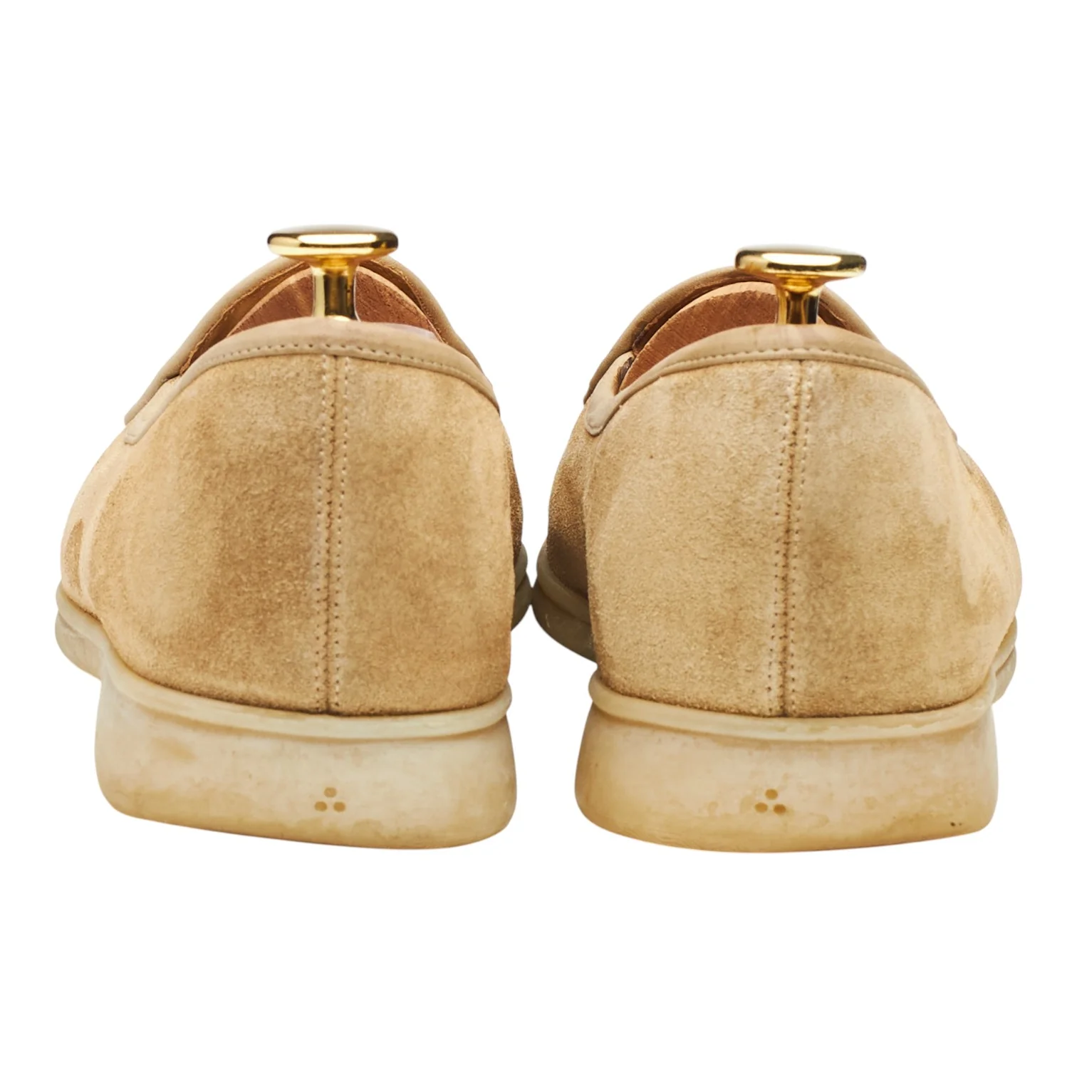 Women's 'Sagan Stride' Beige Suede Slip On Loafers UK 6 / UK 6.5 - Image 4