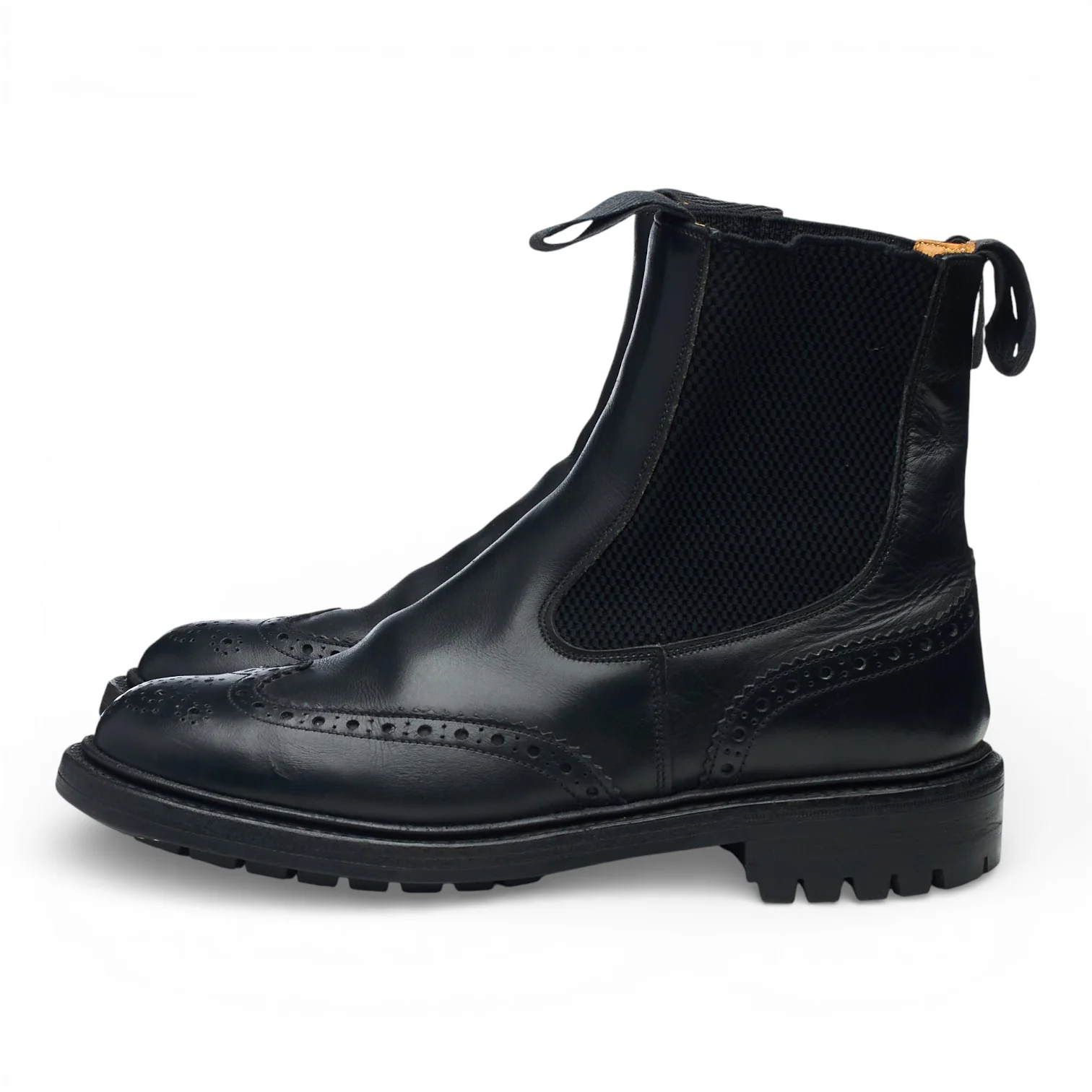 Women's 'Silvia' Black Leather Chelsea Boots UK 5 - Image 3