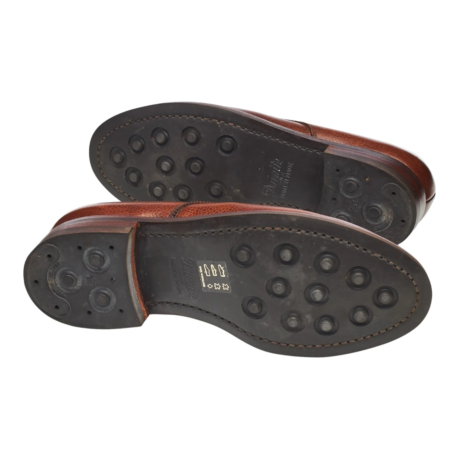 Women's 'Yarmouth' Tan Brown Leather Derby UK 4.5 C - Image 5