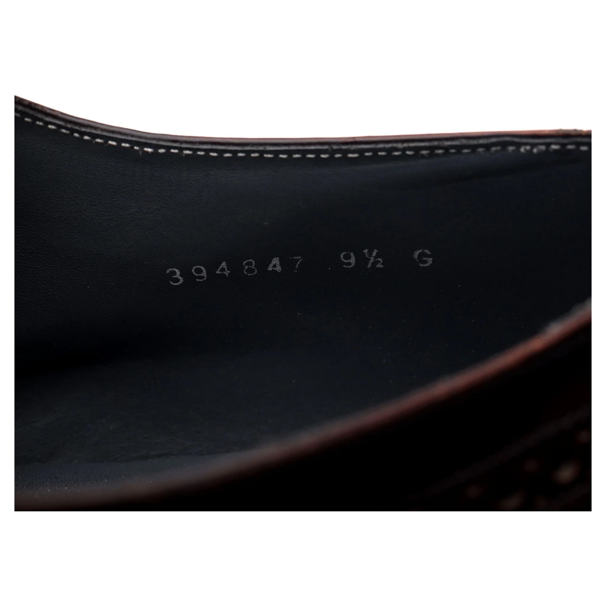'Woodbridge' Dark Brown Leather Derby Brogues UK 9.5 G - Image 13