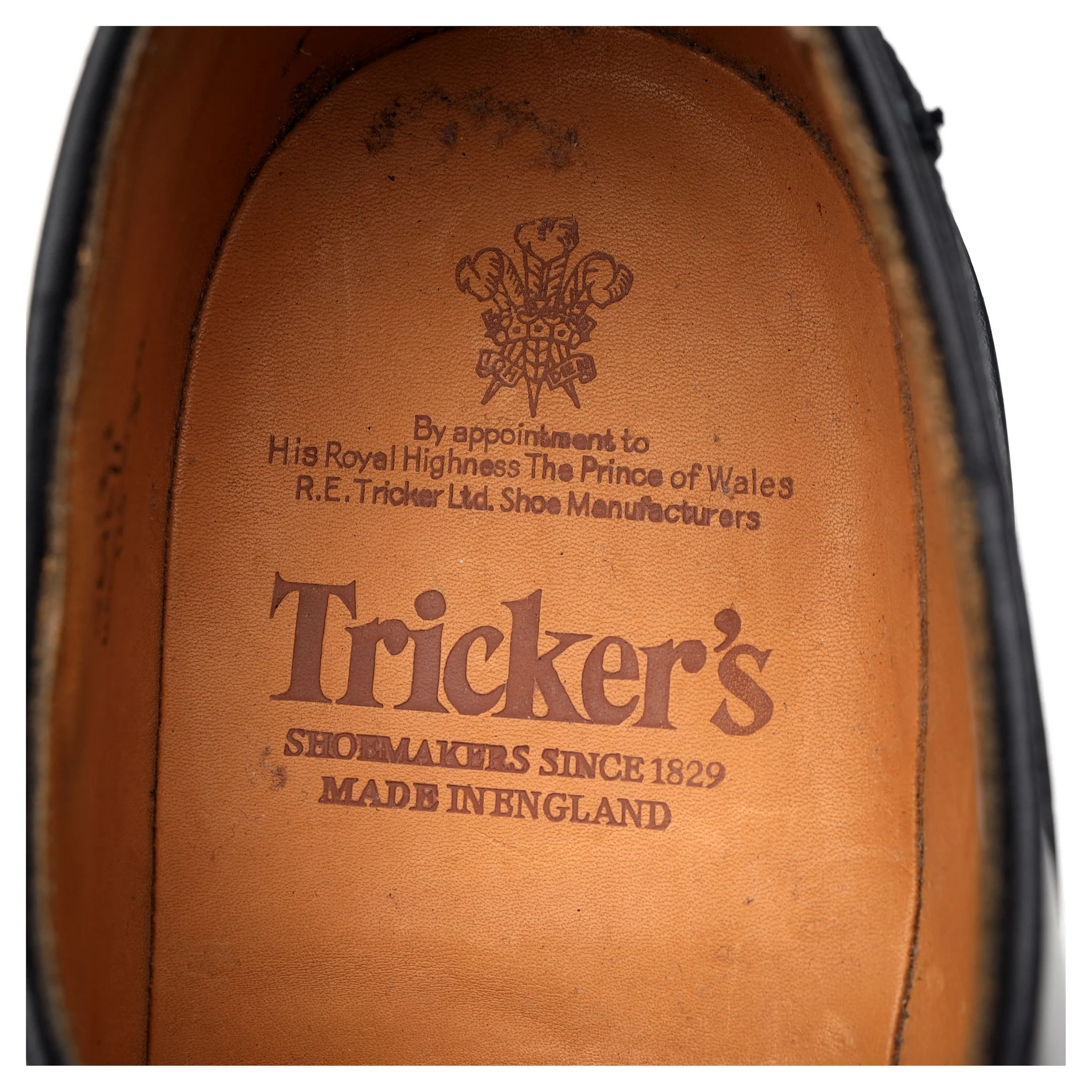 'Woodstock' Black Leather Derby UK 10 - Image 12
