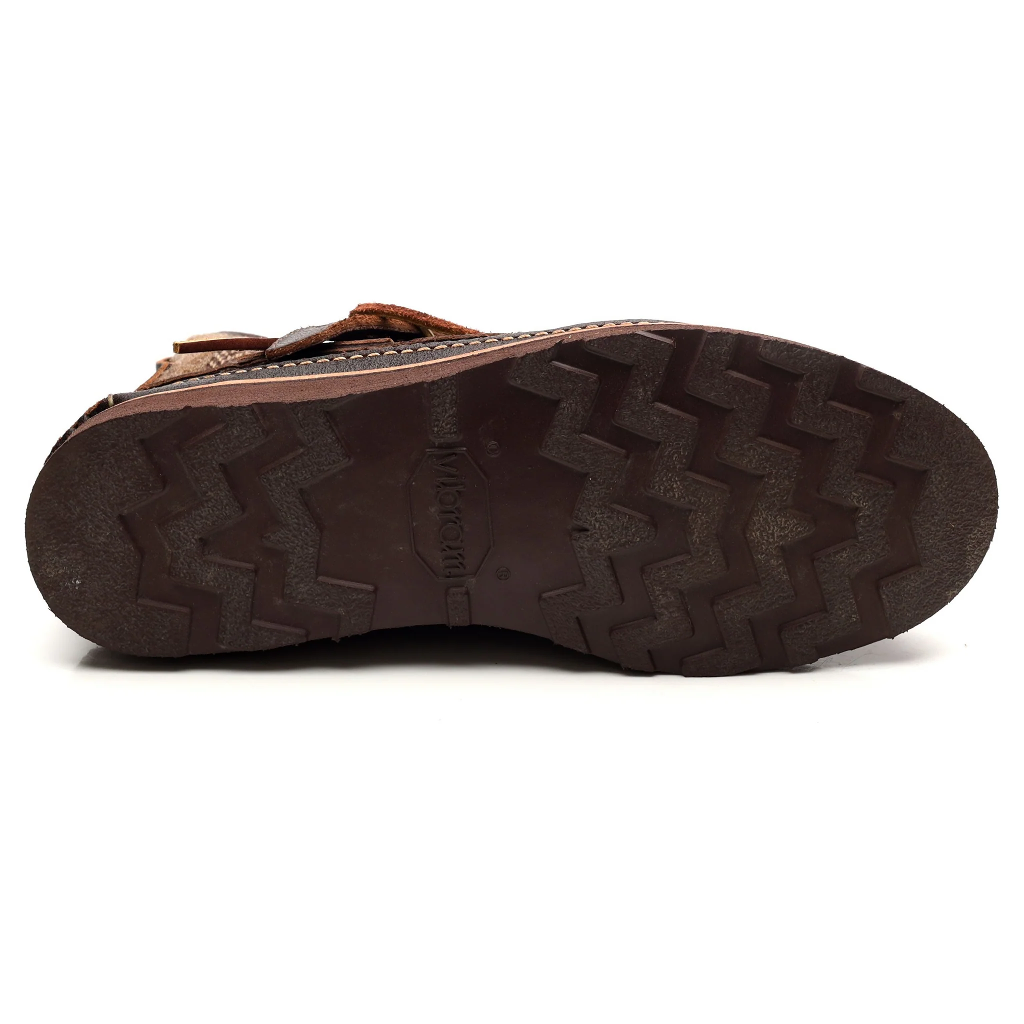 Maine Guide Dark Brown Leather Boots UK 7 US 8 - Image 11